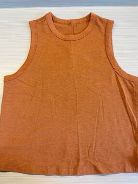 Lululemon Sleeveless Tank Top in Burnt Orange